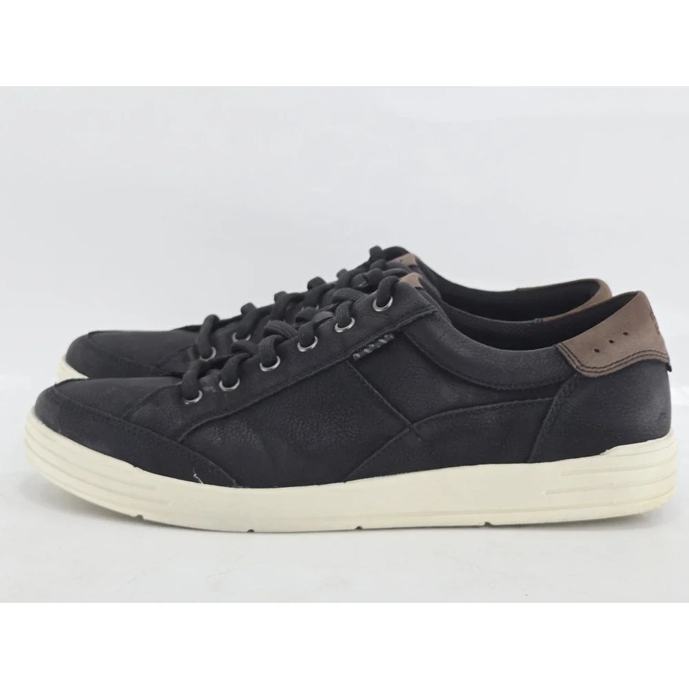 Men's Nunn Bush KORE City Walk Oxford Sneaker Lace Up Black Used‎ Sz 10.5 M